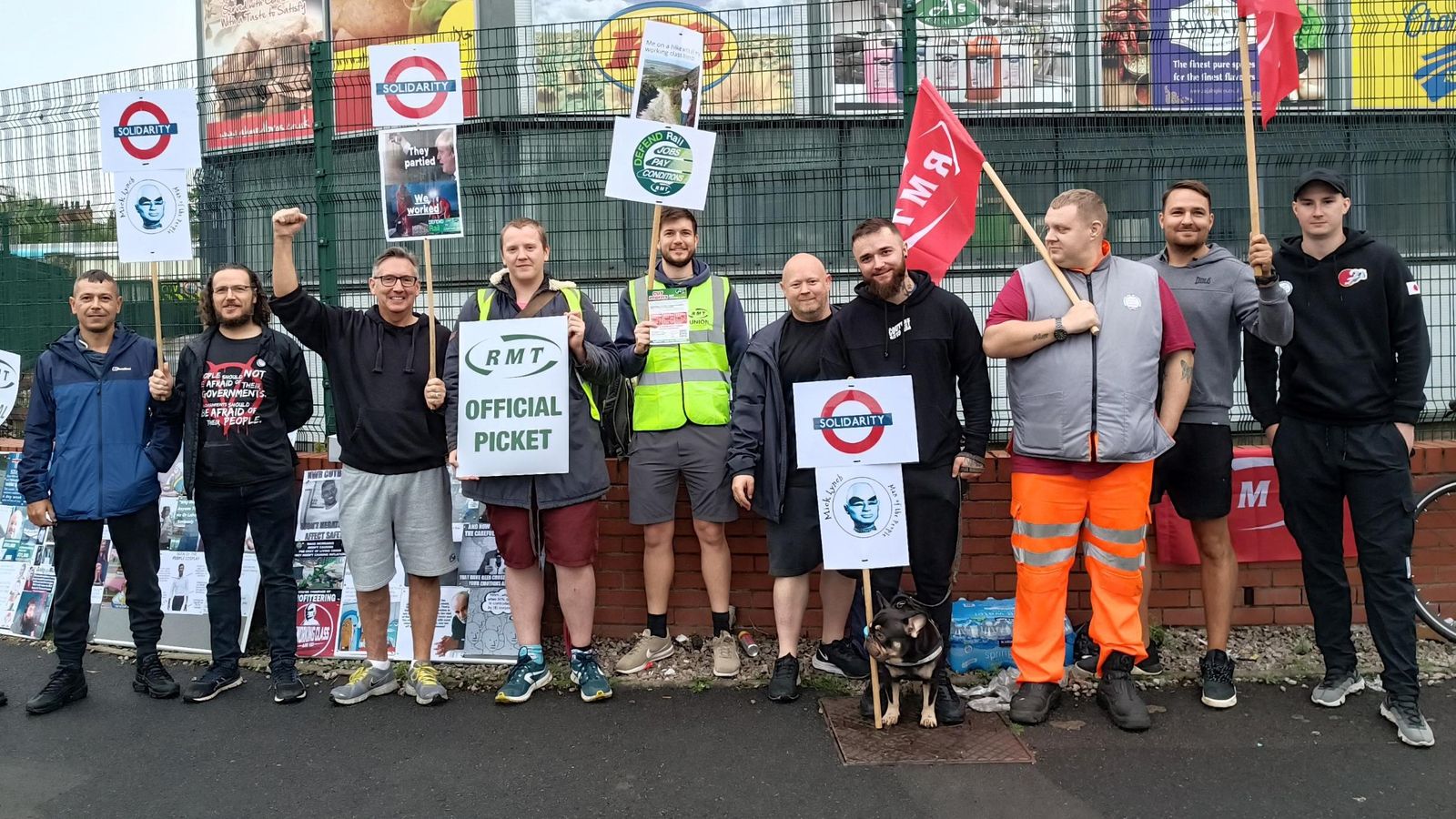 40,000 rail workers resume national strike as UK government prepares