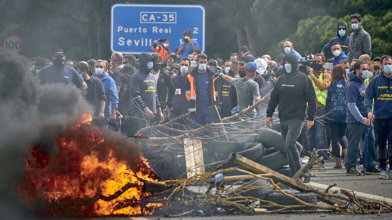 Spanish unions, Morenoite CRT sabotage Puerto Real Airbus workers' struggle - Vimarsana News