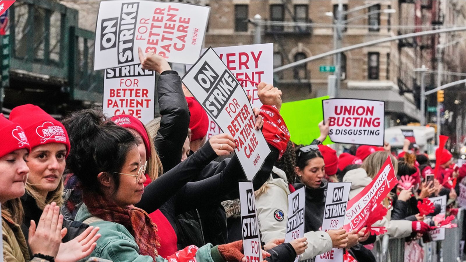 New York strike pits nurses against the financial oligarchy
