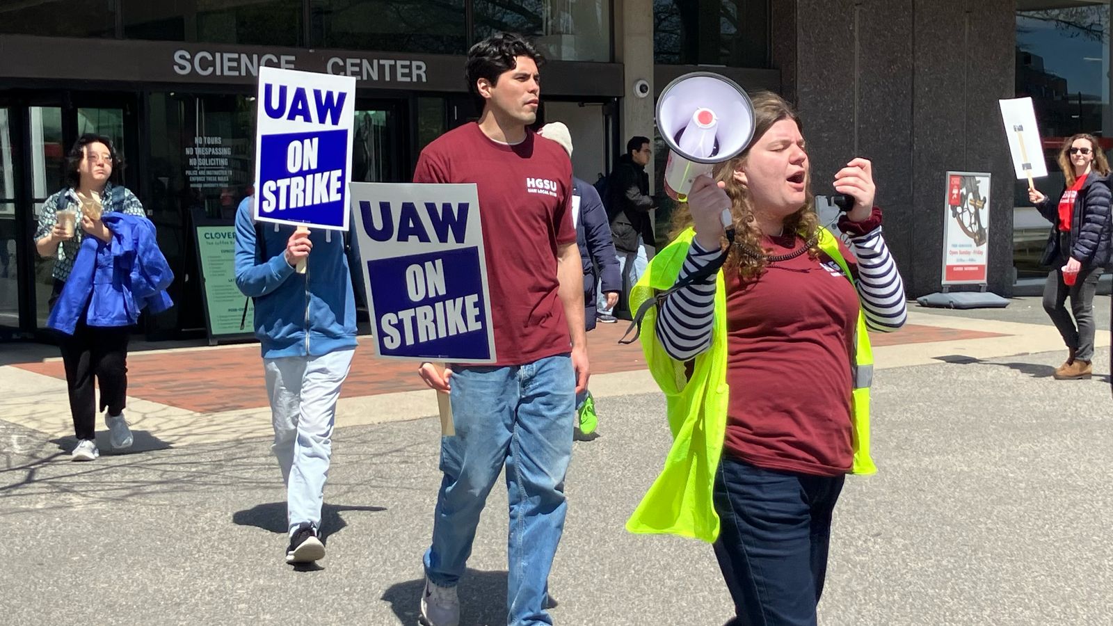 Harvard graduate workers strike to demand living wages, protection for international students against ICE and for academic freedom