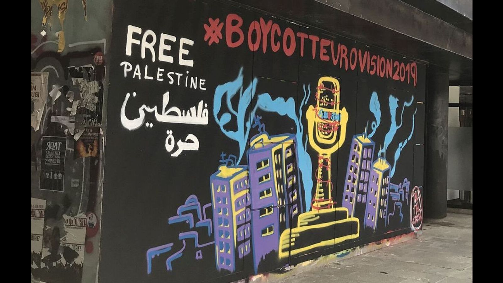 Five countries boycott Eurovision Song Contest protesting inclusion of Israel