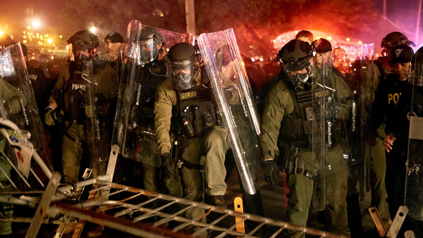 New Jersey Democrats unleash police riot against anti-ICE protesters outside Delaney Hall