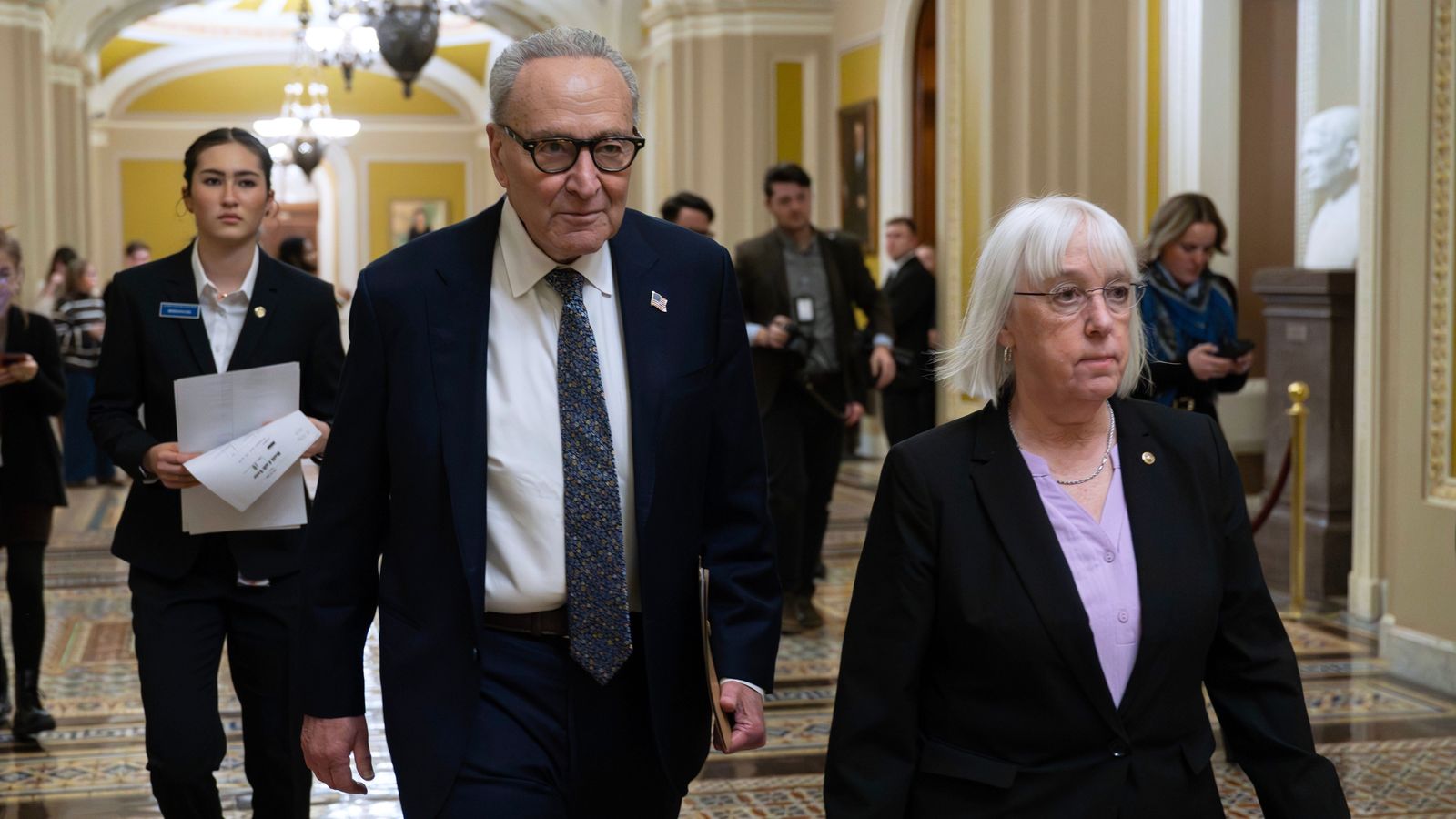 Senate Democratic leadership votes to fund Trump’s wars abroad and at home