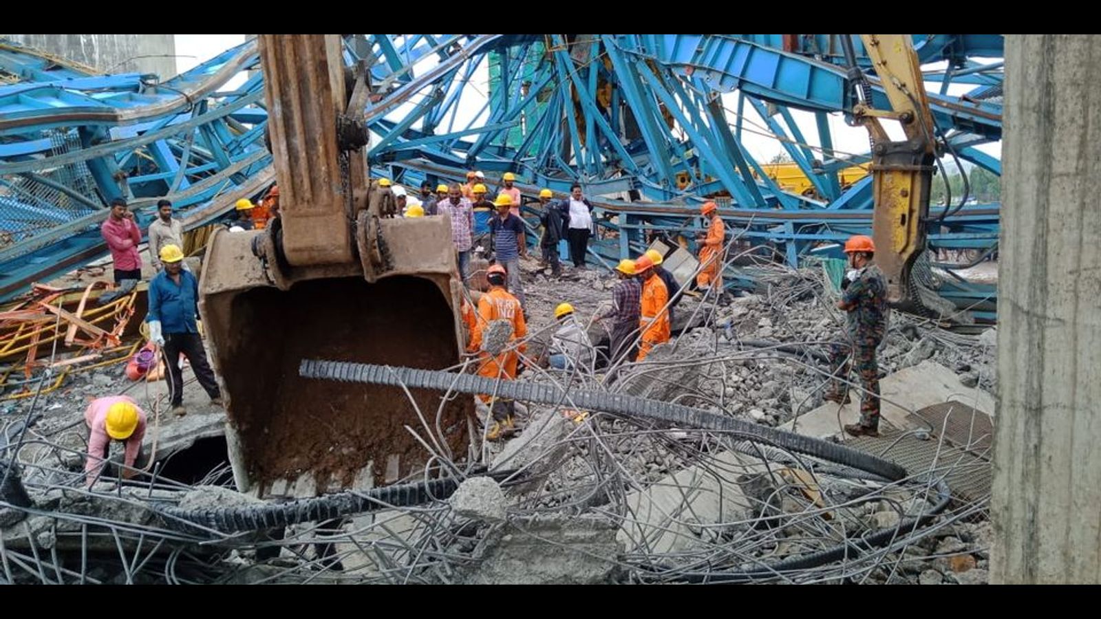 Two under-construction bridge collapses in India kill scores in space ...