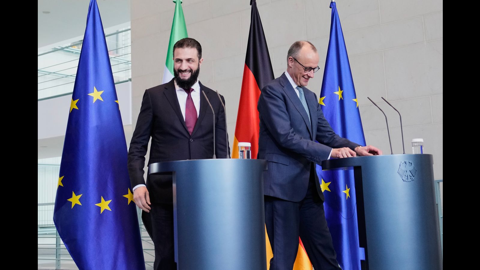 Berlin welcomes Syrian interim president and intensifies war and deportation campaign