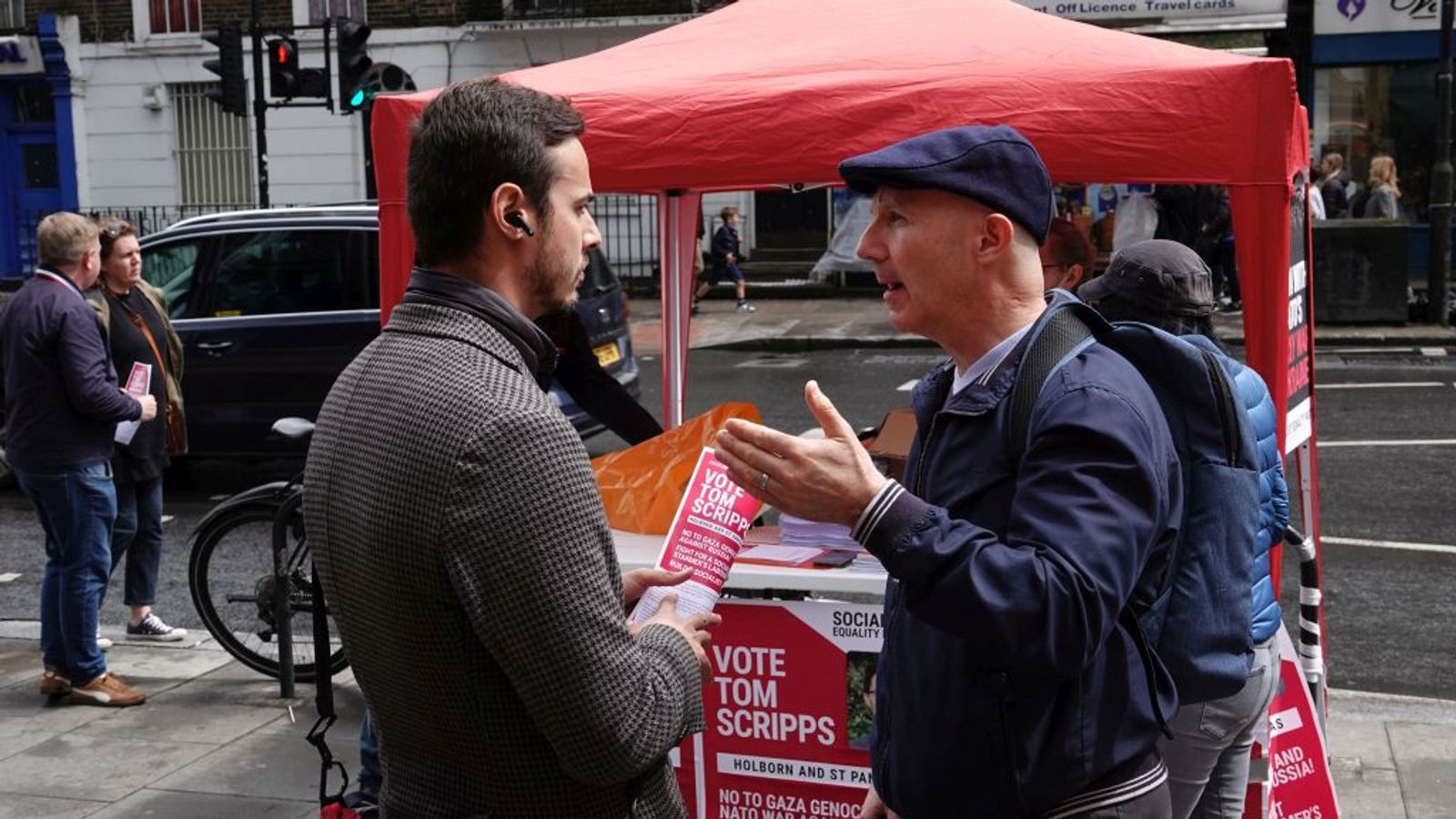 社会主義平等党の選挙運動がロンドンのホルボーンとセント・パンクラスで支持を獲得