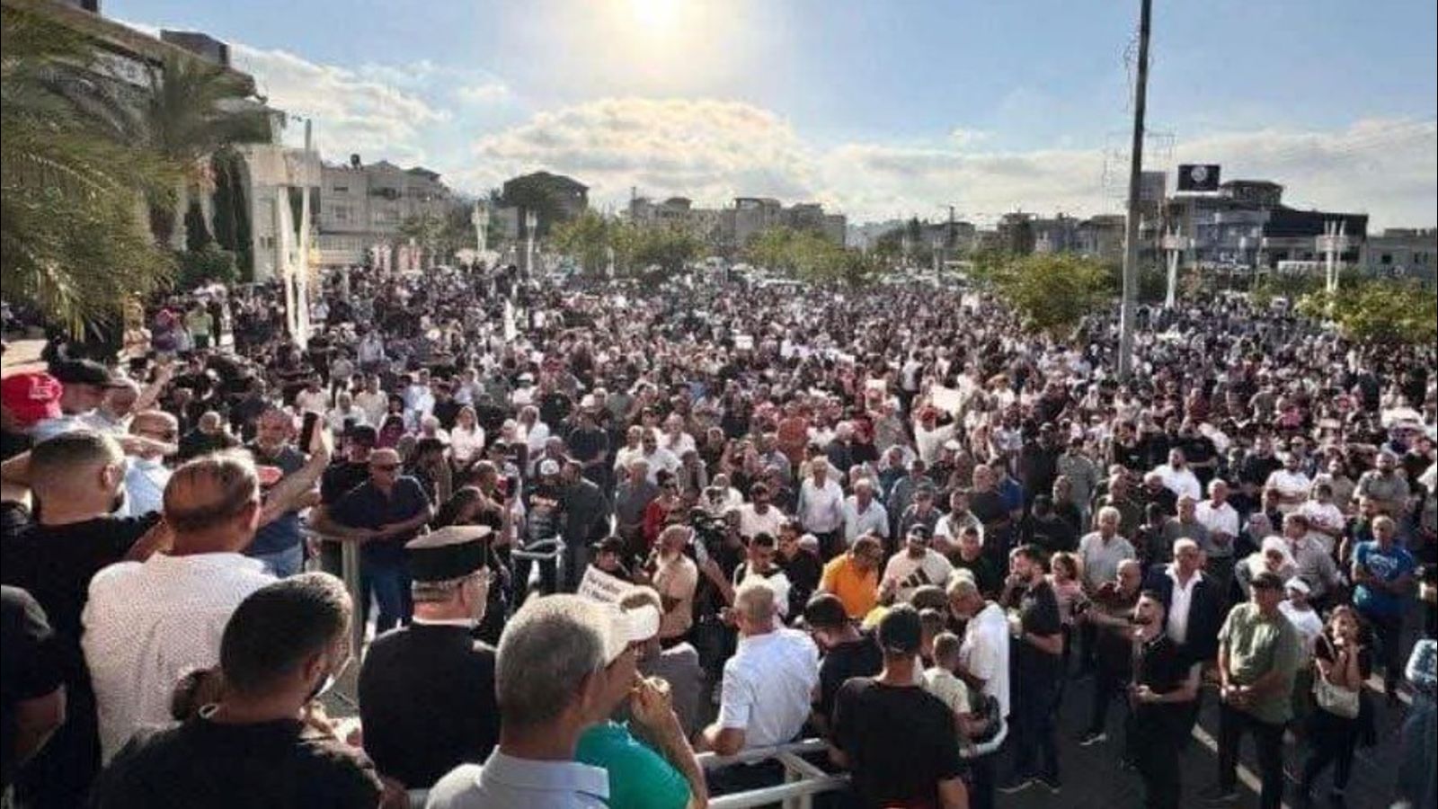Israel’s Palestinian citizens strike and protest against government-sanctioned crime epidemic