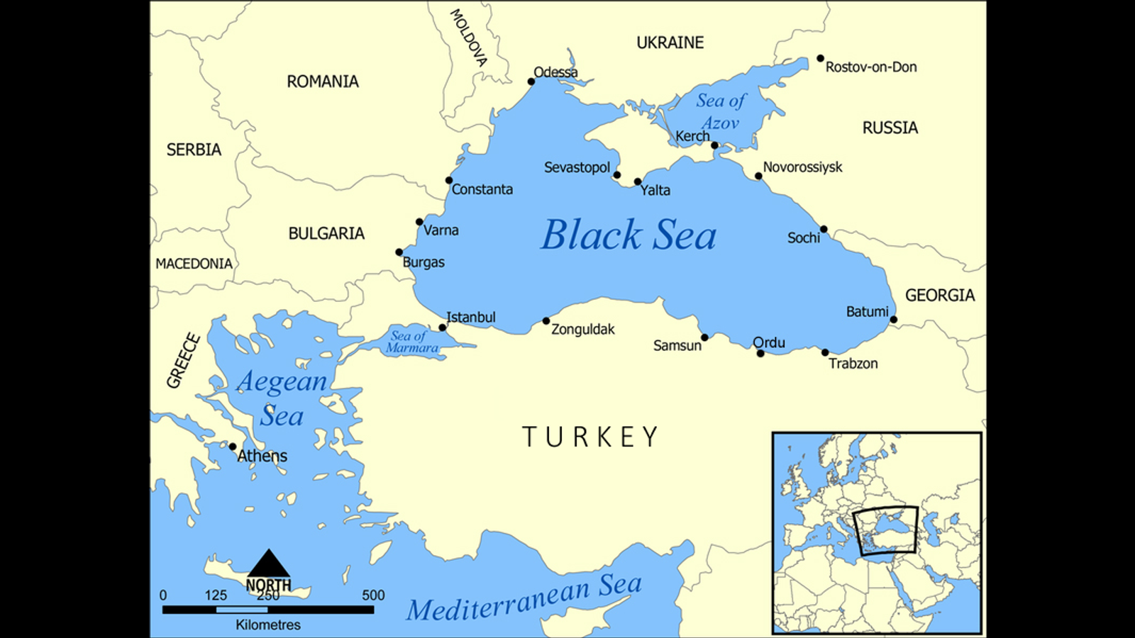 Россия турция черное море