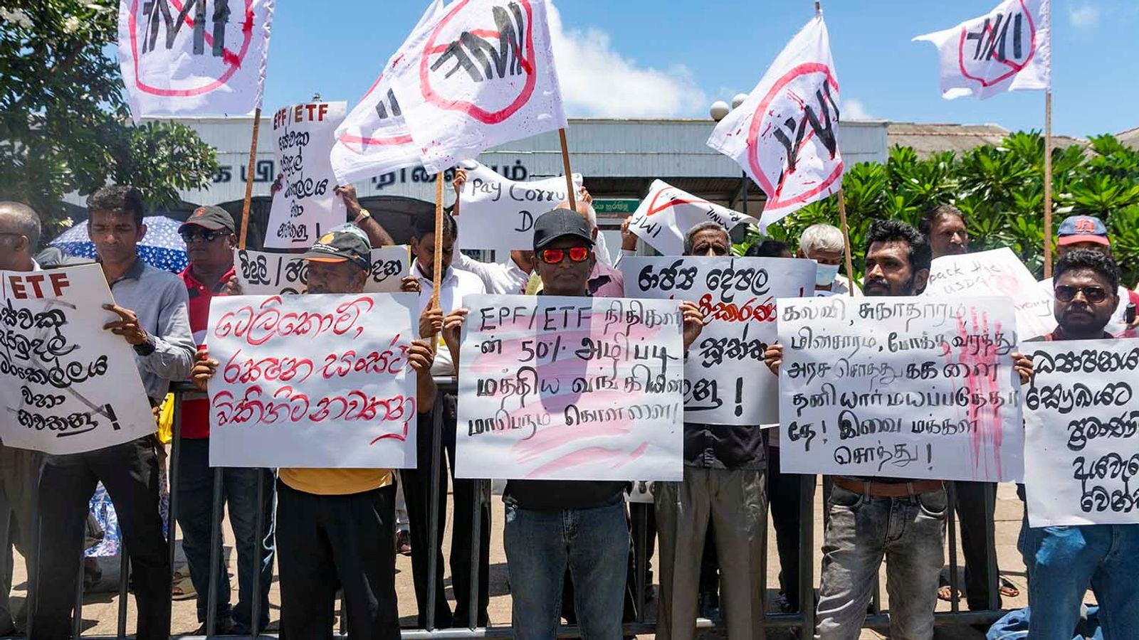 Über 1.000 Arbeiter protestieren in Colombo gegen die sozialen Angriffe der srilankischen Regierung