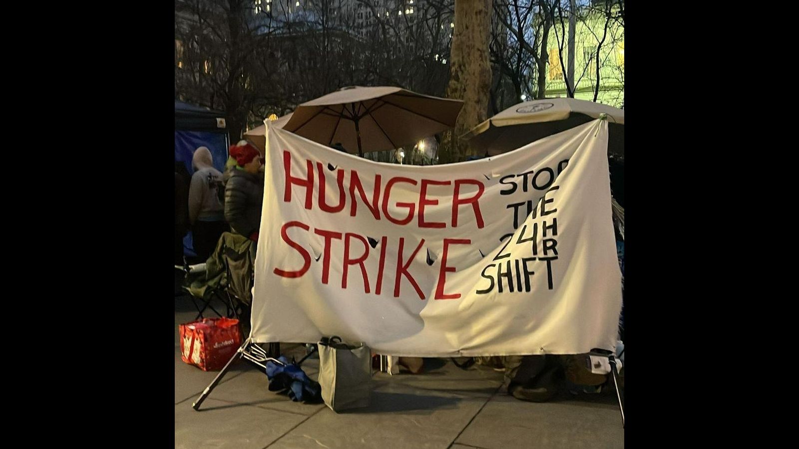 NYC home care workers end hunger strike on disputed promise of vote on 24-hour shifts