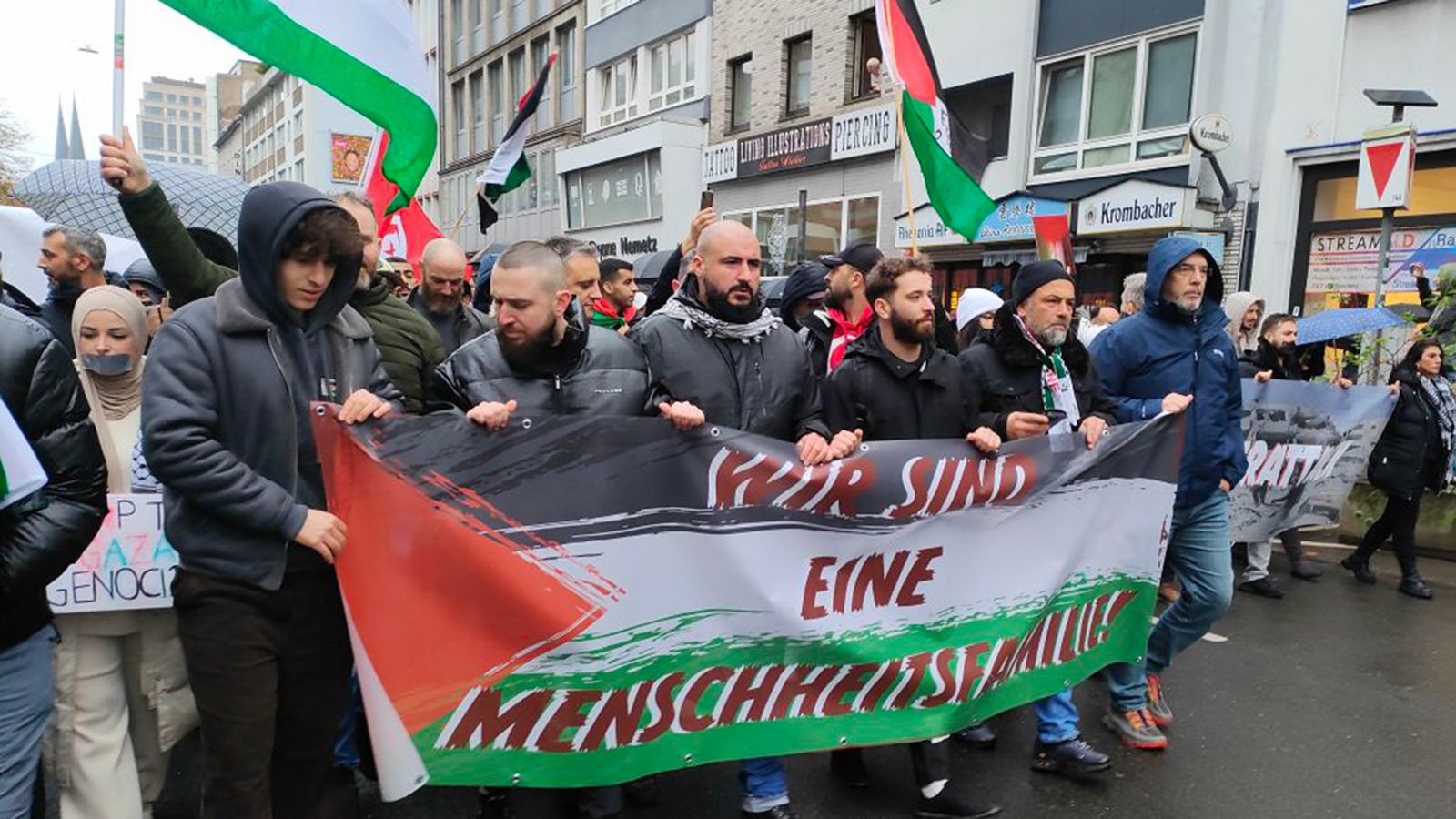 Thousands join protests across Germany to demand end to genocide in Gaza