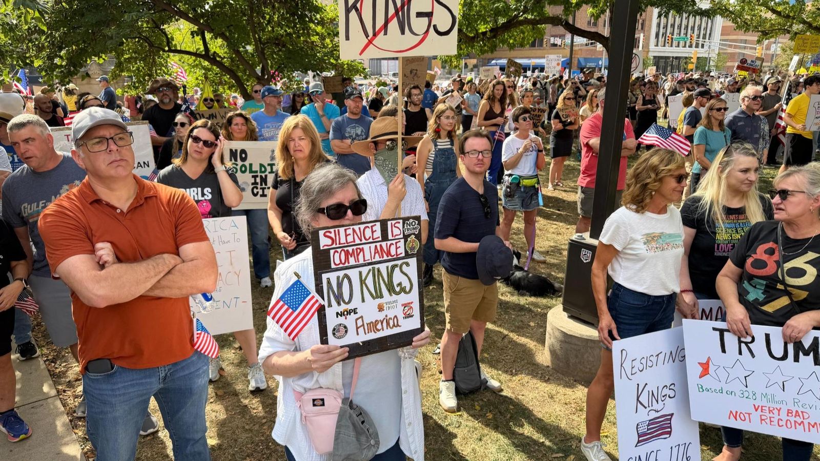 Nach-den-No-Kings-Protesten-Organisatoren-bef-rworten-Unterordnung-unter-Demokratische-Partei