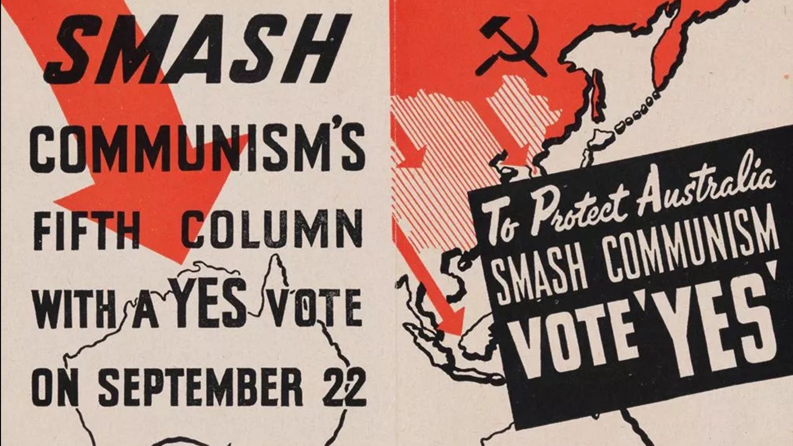 Australia: “Prohibited hate group” laws recall 1951 referendum to ban “communism”