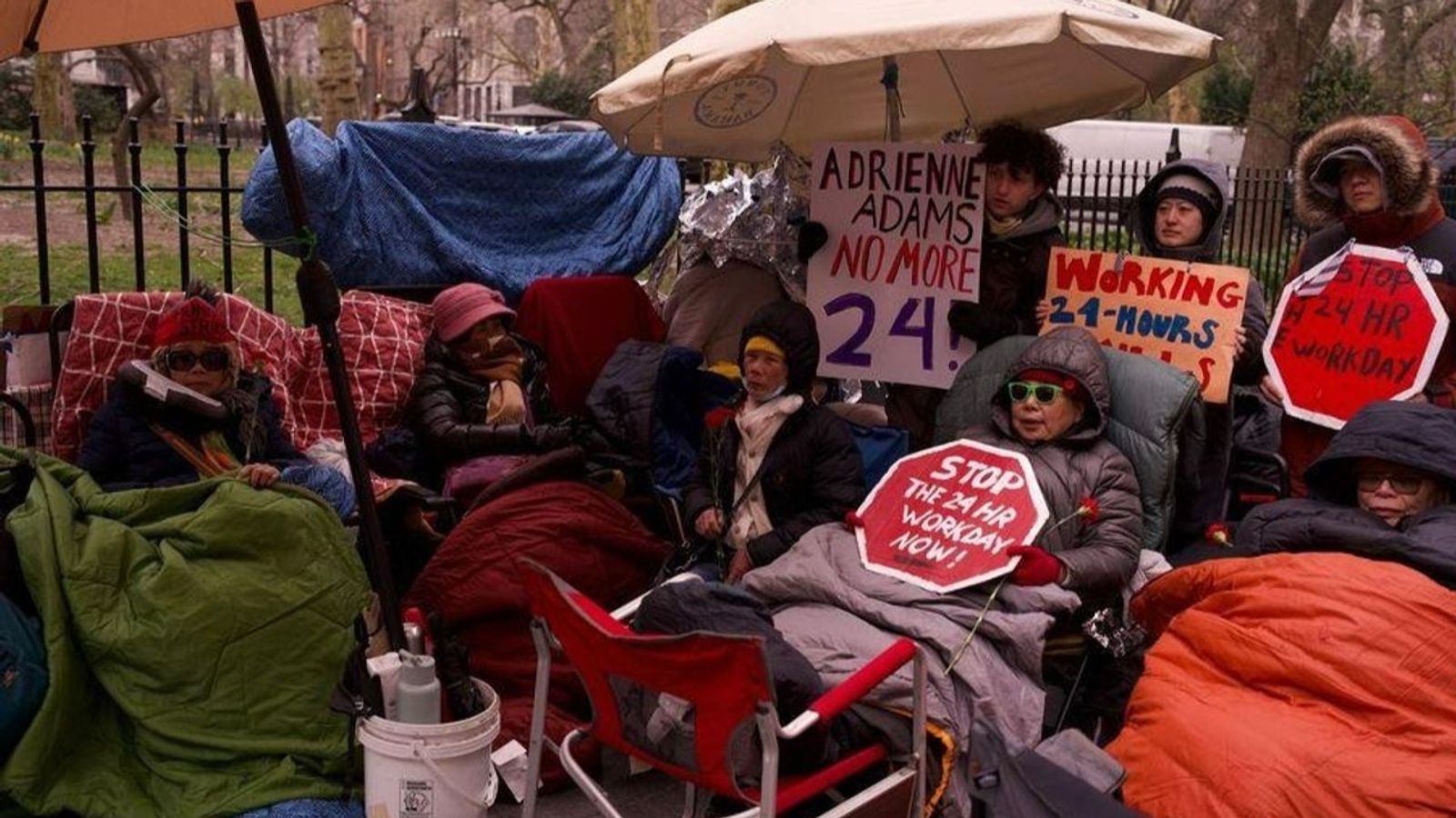 New York home care workers wage second hunger strike in 2 years