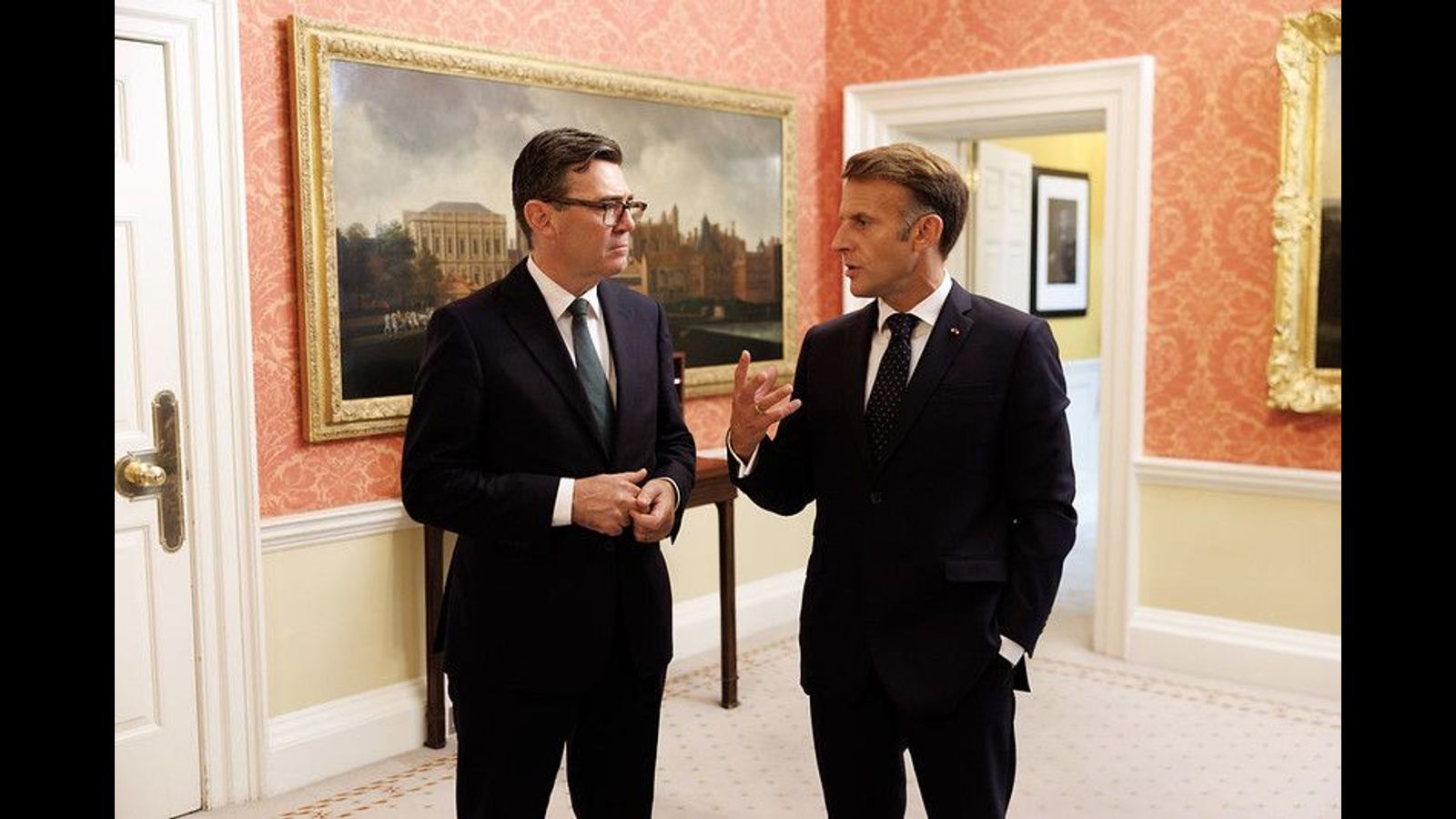 UK Prime Minister Andy Burnham meets Emmanuel Macron, President of France [Photo by Simon Dawson / No 10 Downing Street / CC BY-NC-ND 4.0]