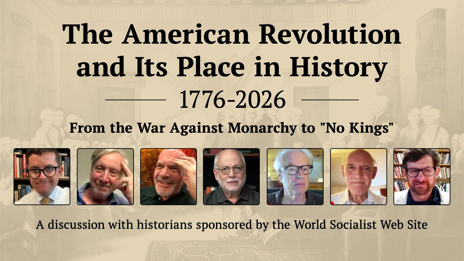 Webinaire du WSWS sur la Révolution américaine: l'importance historique et la pertinence contemporaine de 1776