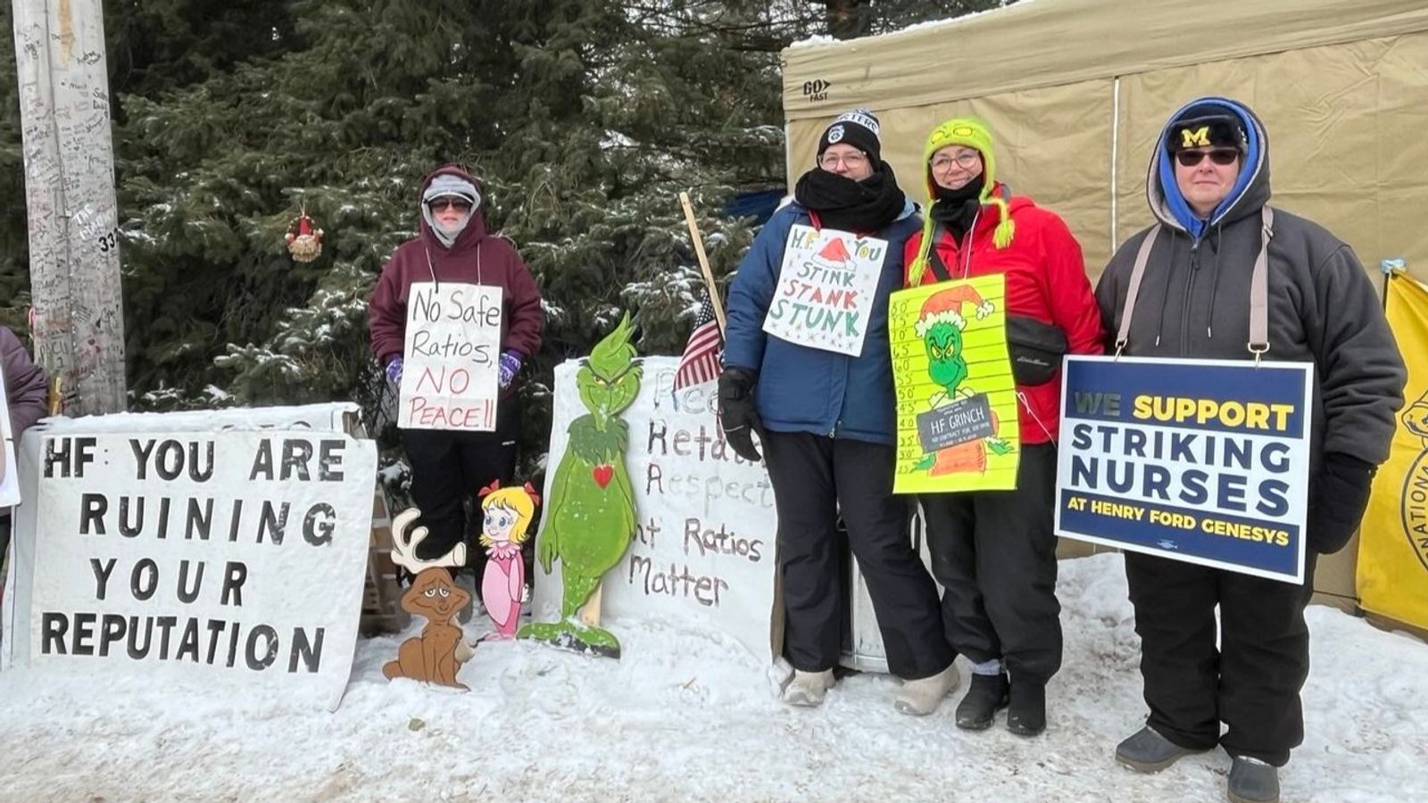 Striking Genesys Hospital nurses remain intransigent while Henry Ford Health threatens to hire permanent replacements