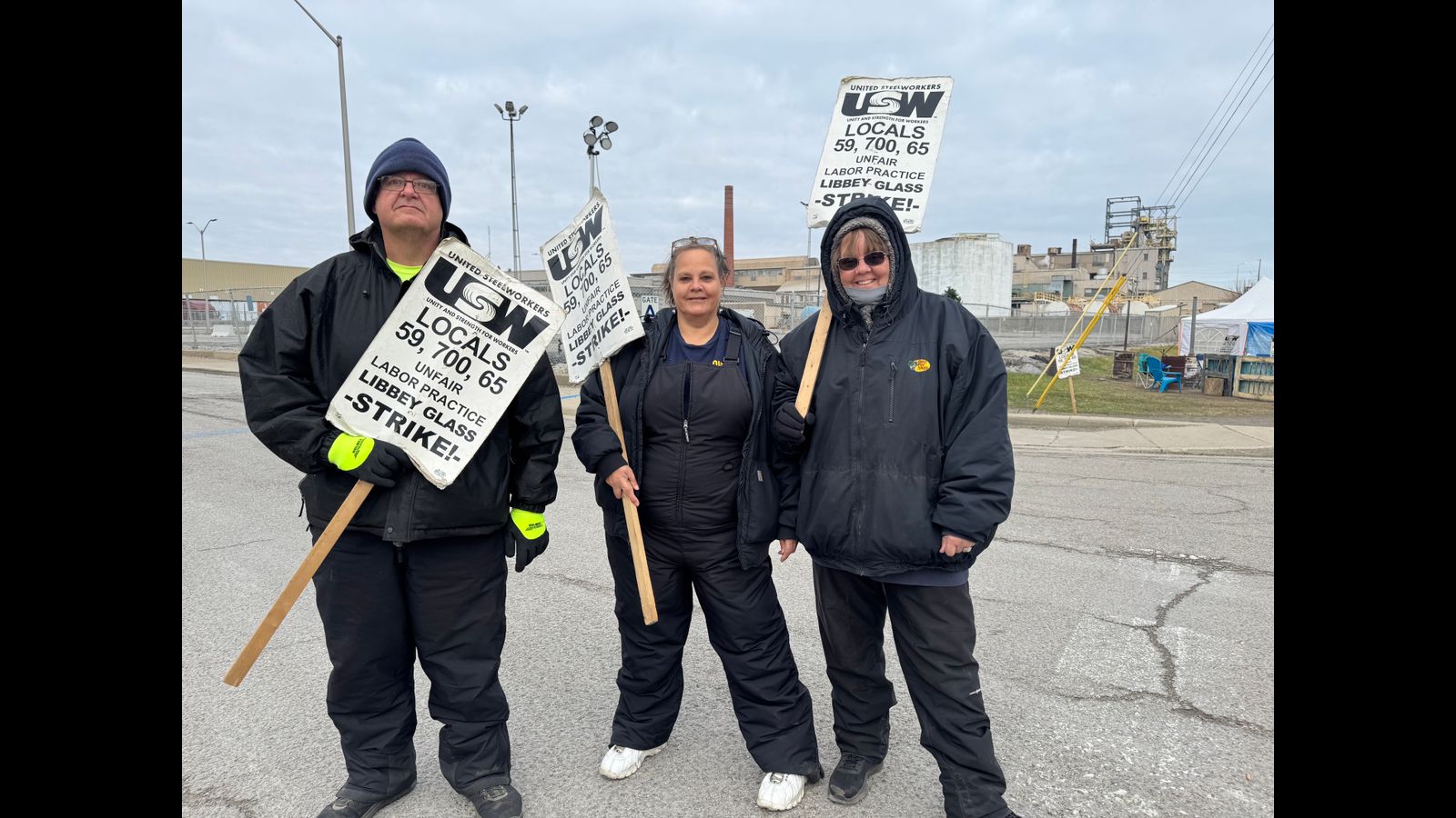 Libbey Glass workers defeat USW bid to sellout 3-month strike in Toledo, Ohio