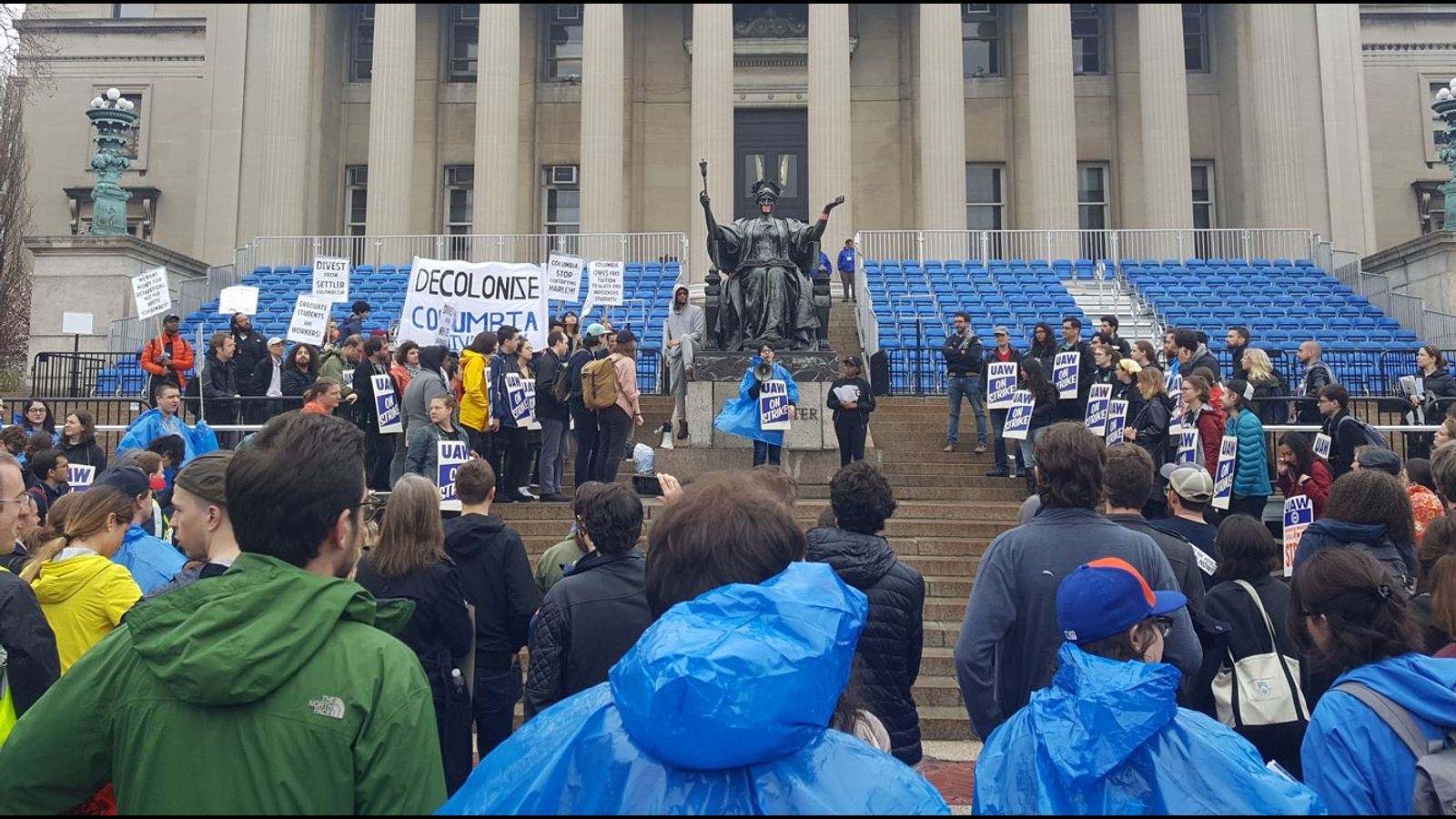 Columbia University teaching assistants launch week-long strike - World ...