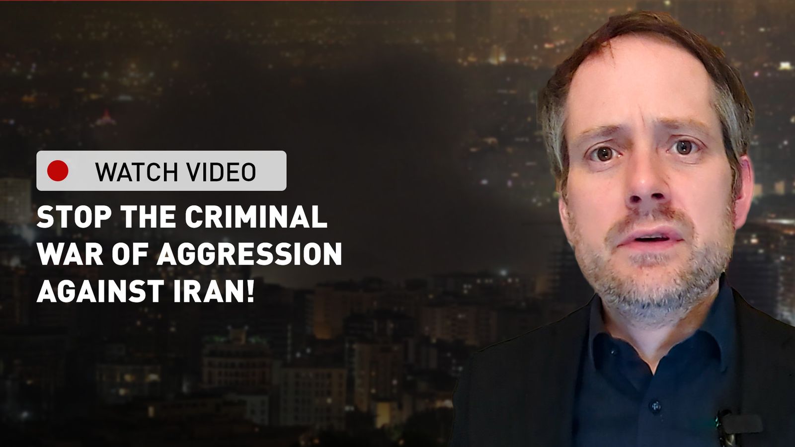 Stoppez la guerre d'agression criminelle contre l'Iran!