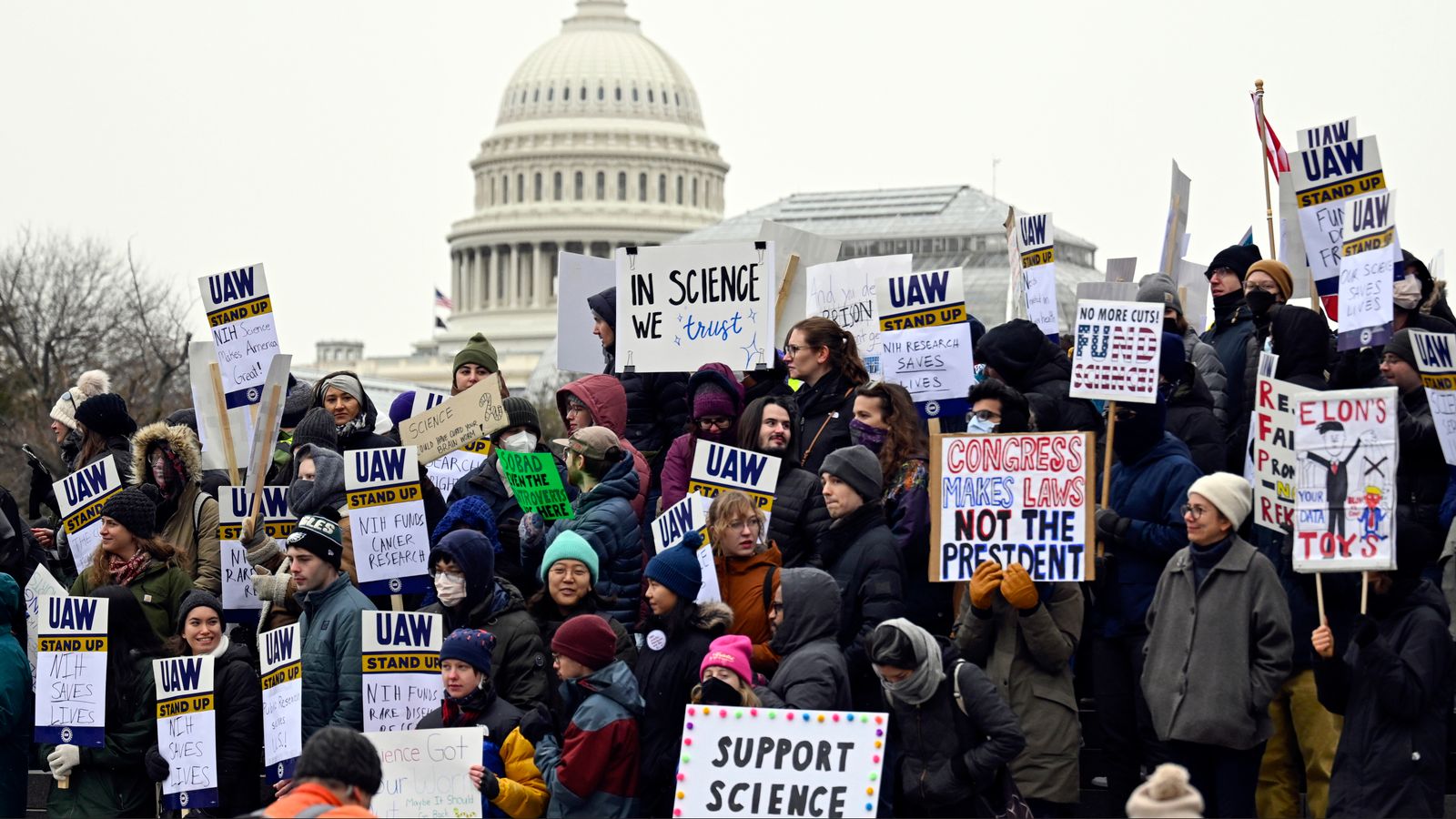 Trump attacks National Institutes of Health researchers’ union in latest assault against federal workers and science