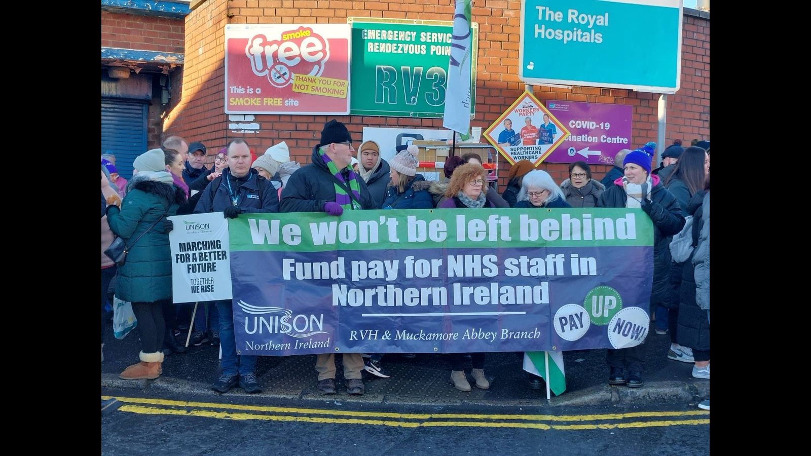 One day public sector strike brings Northern Ireland to a standstill