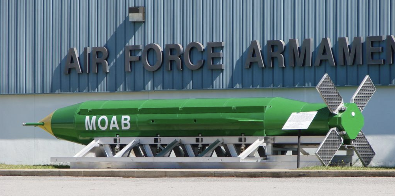 The 'Mother of all bombs' dropped in Afghanistan by Trump