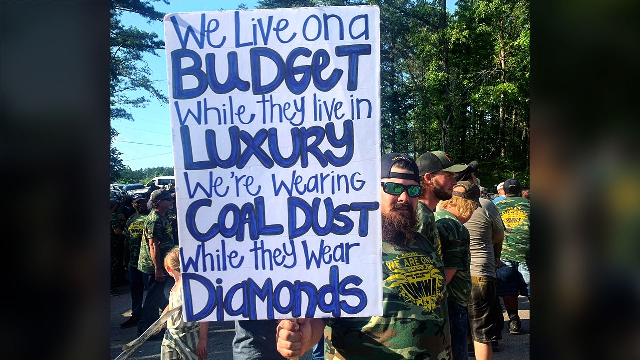 Alabama miners and supporters denounce assault by UMWA officials and