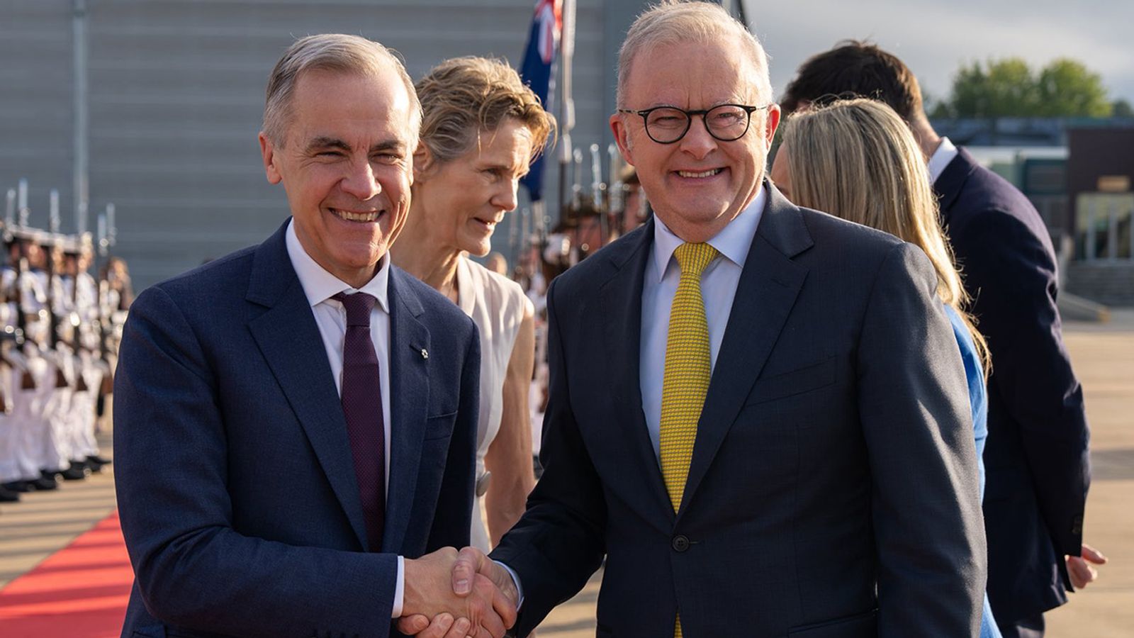 Australian and Canadian PMs fully committed to illegal US war against Iran