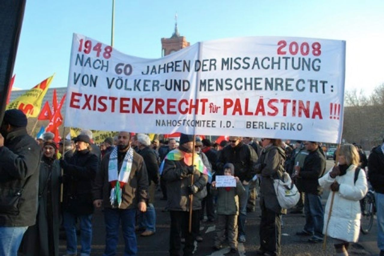 Die Antikriegsdemonstration in Berlin