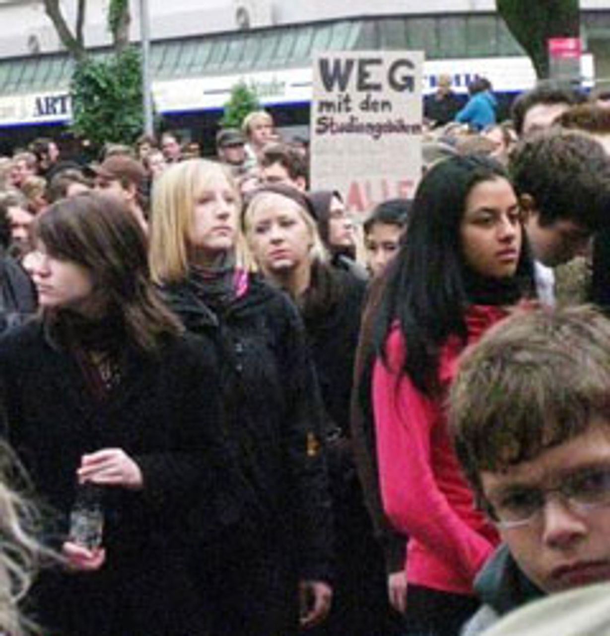Demonstration in Essen