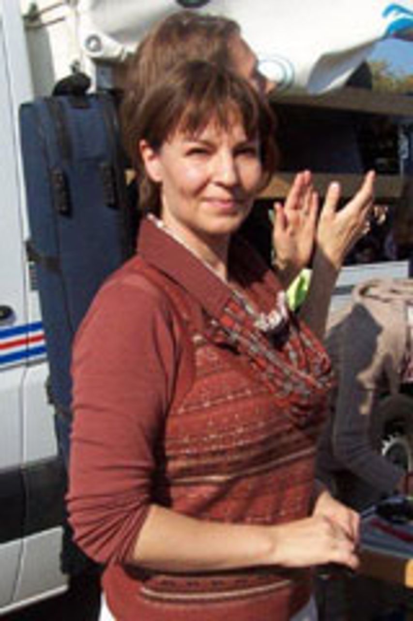 ver.di-Vertreterin Anja Bossen