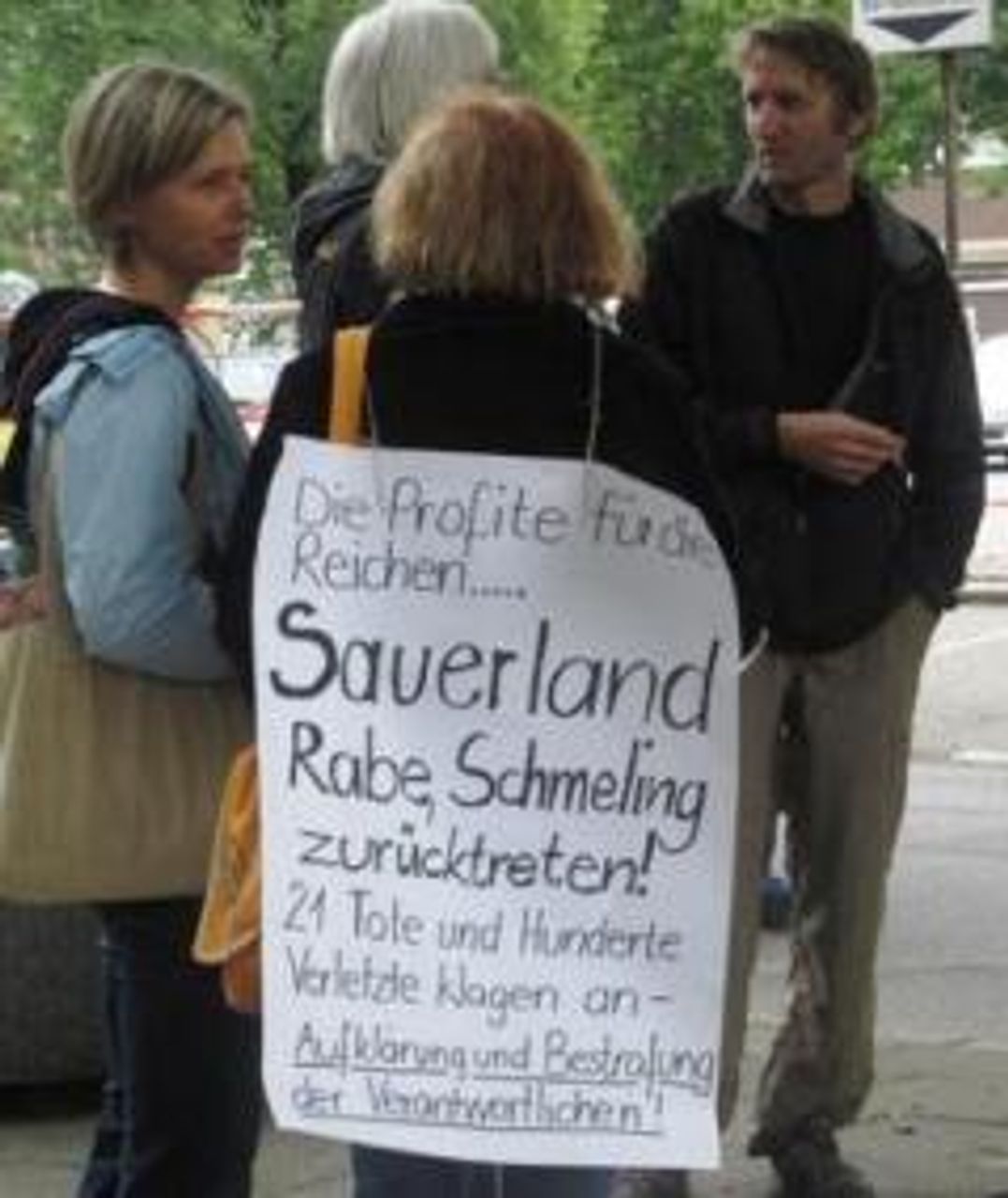  Viele forderten den Rücktritt von OB Sauerland