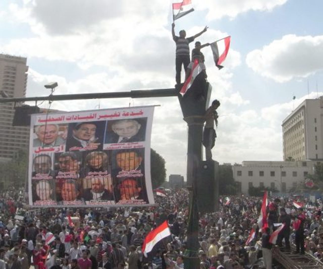 Auf dem Tahrir-Platz