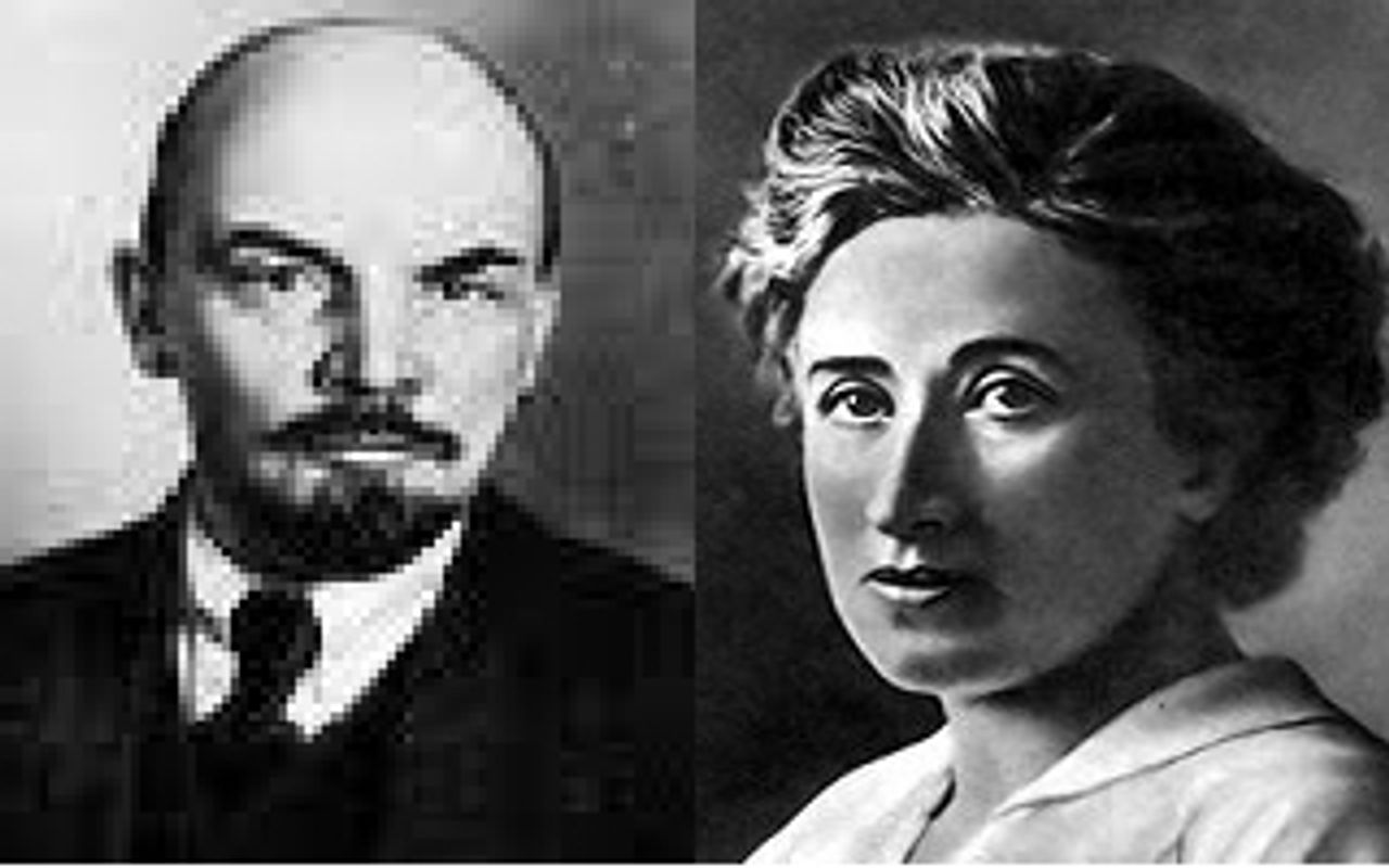 Wladimir Iljitsch Lenin, Rosa Luxemburg