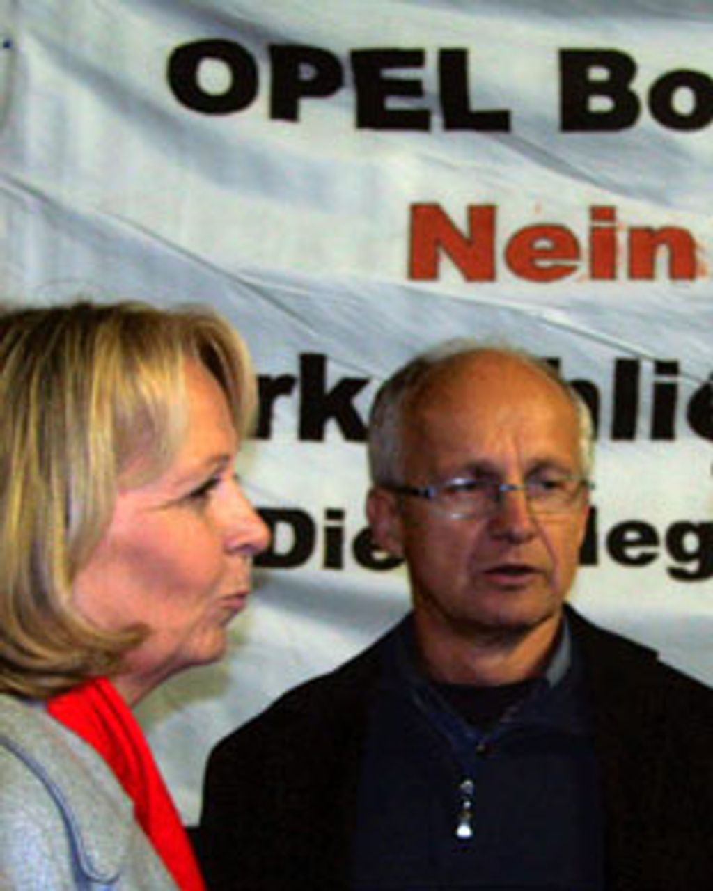 Hannelore Kraft (SPD) and Rainer Einenkel