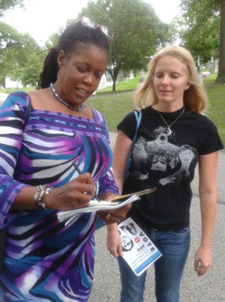 Phyllis Scherrer mit Sarah Koenig