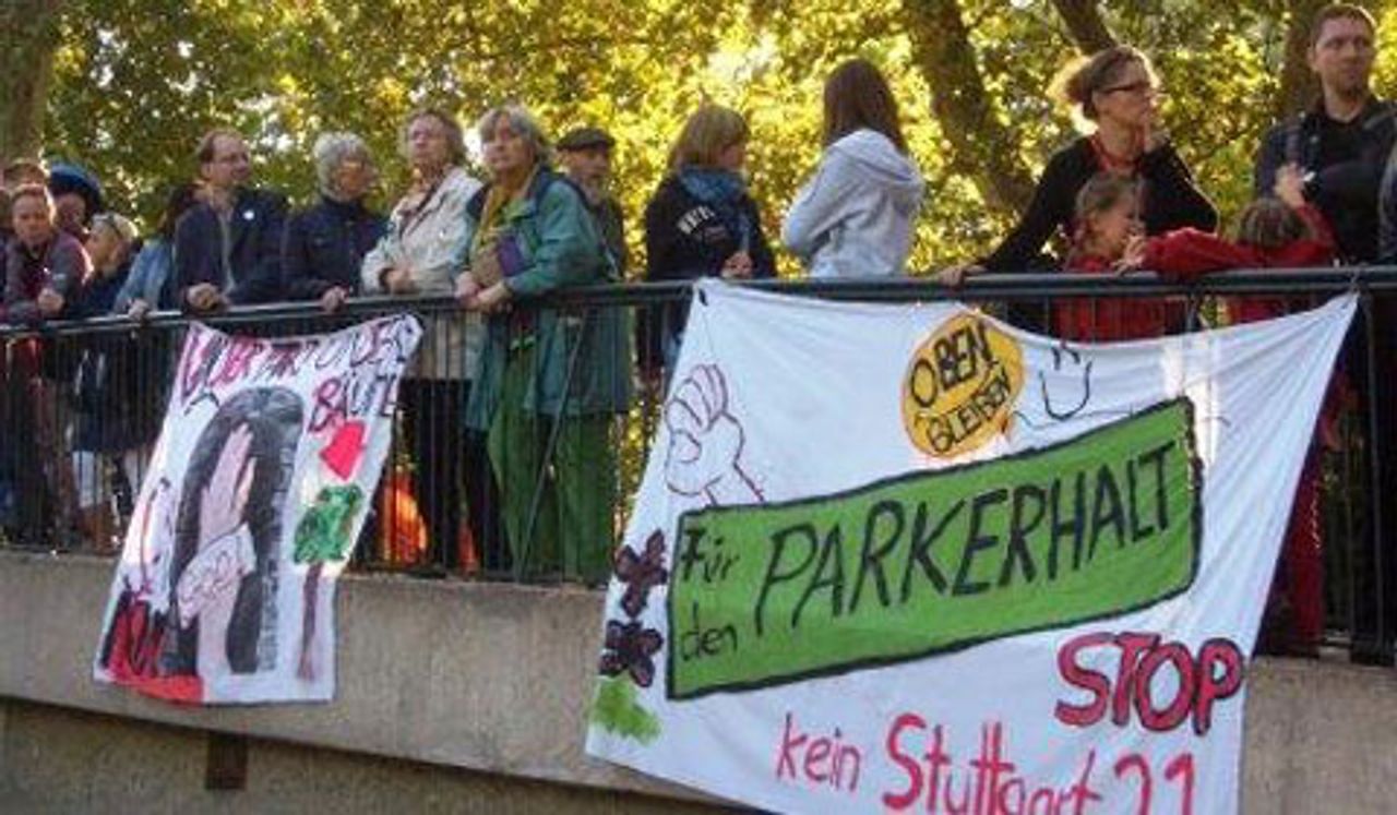 Oben bleiben für Parkerhalt