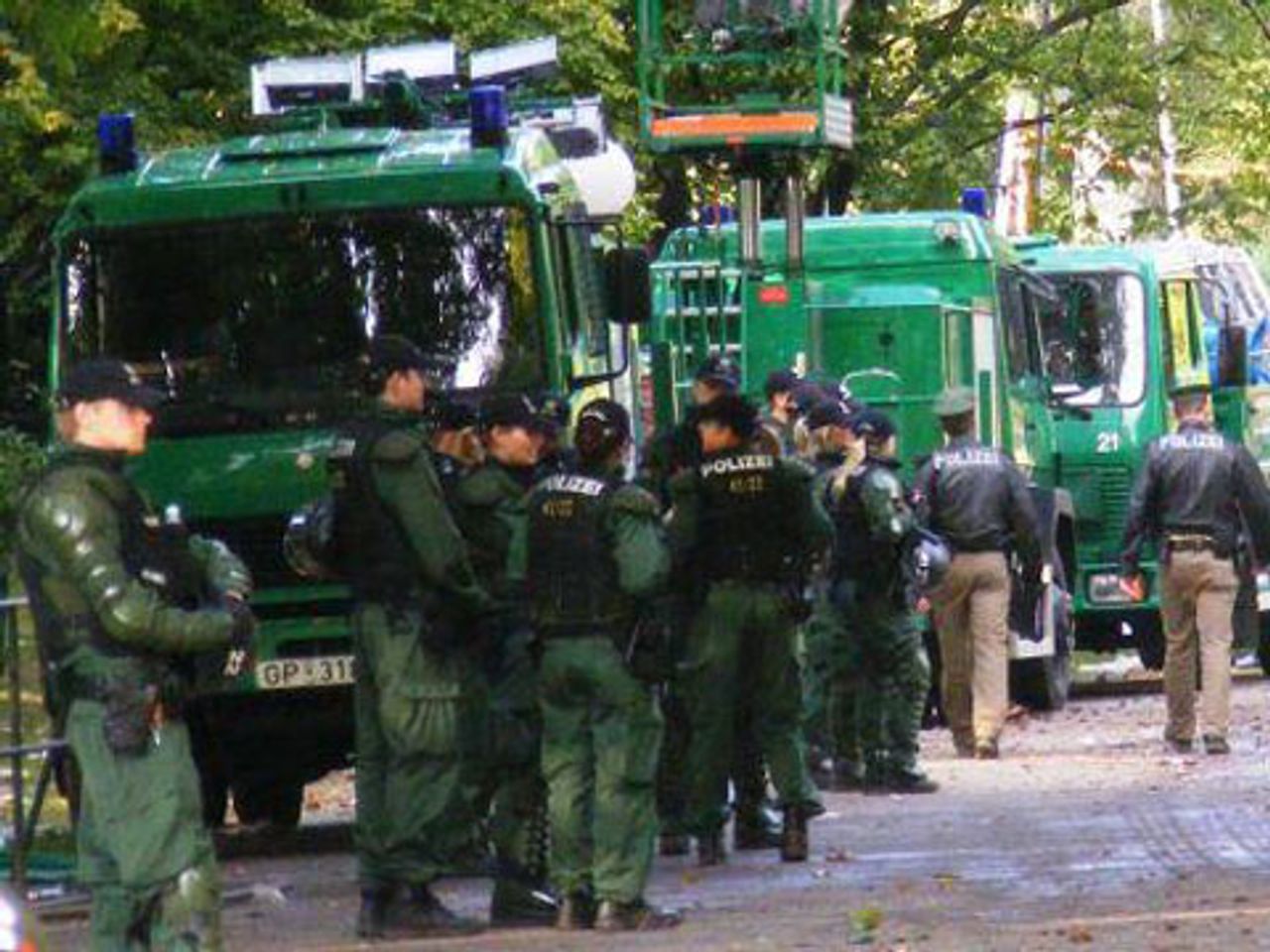 Polizeieinsatz vom 30. September