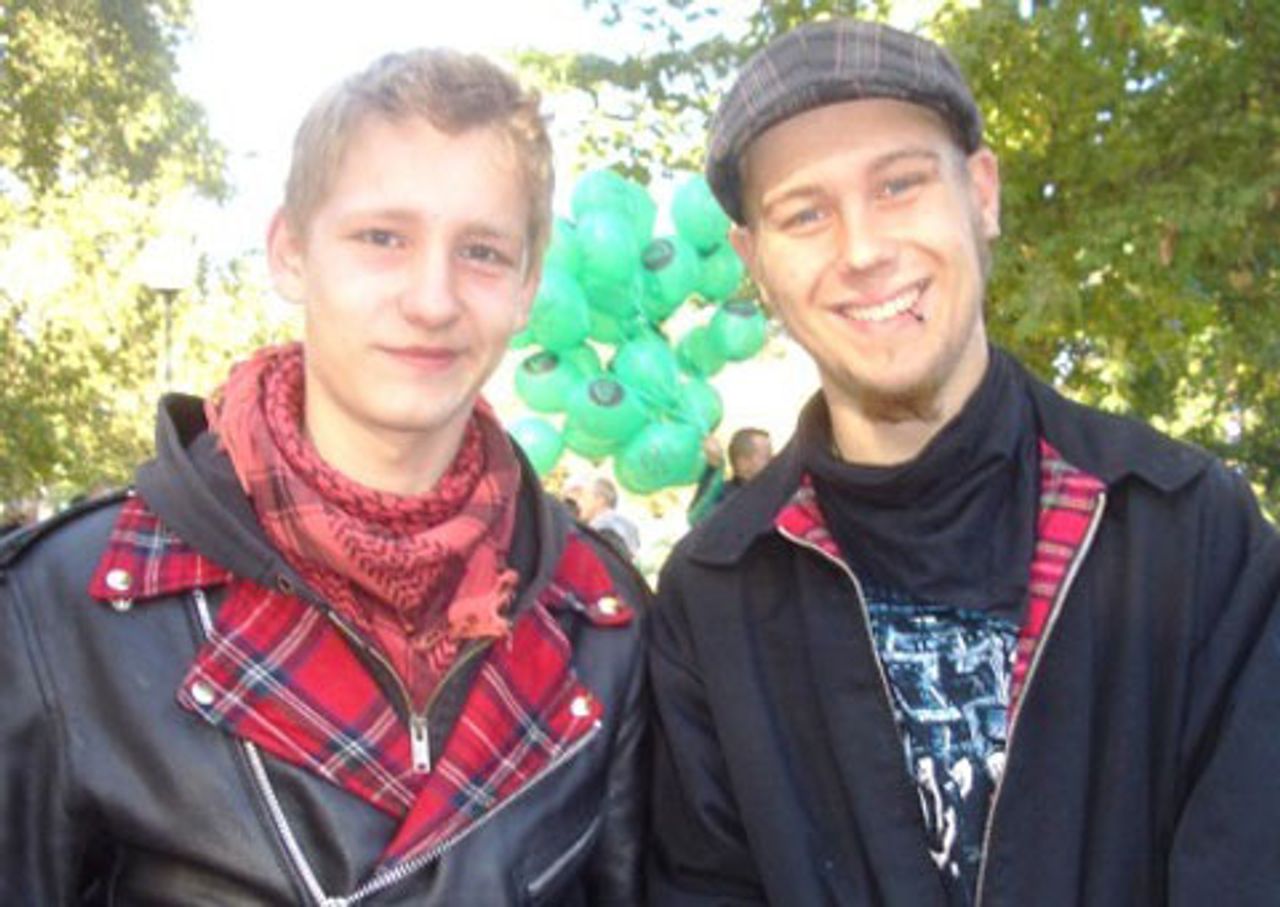 Max (links) und Jesus