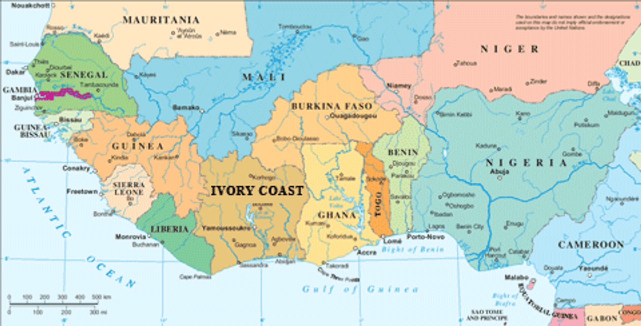 Generalstreik in der Elfenbeinküste kündigt ausländische ...