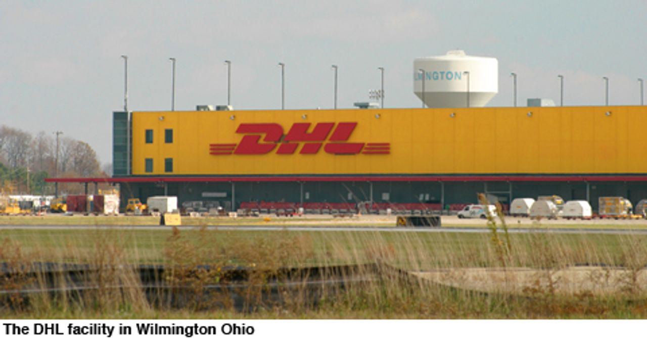 Where is the company DHL located?