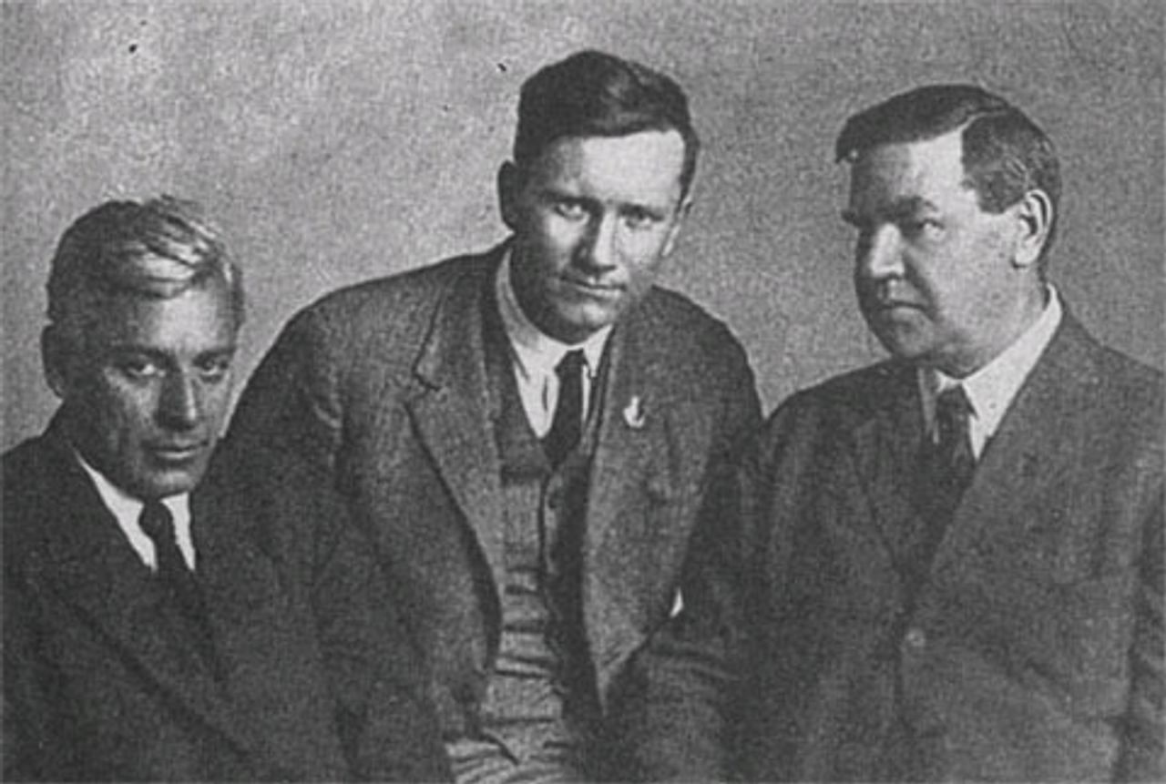 1922: Max Eastman, James P. Cannon and William Haywood in Moscow