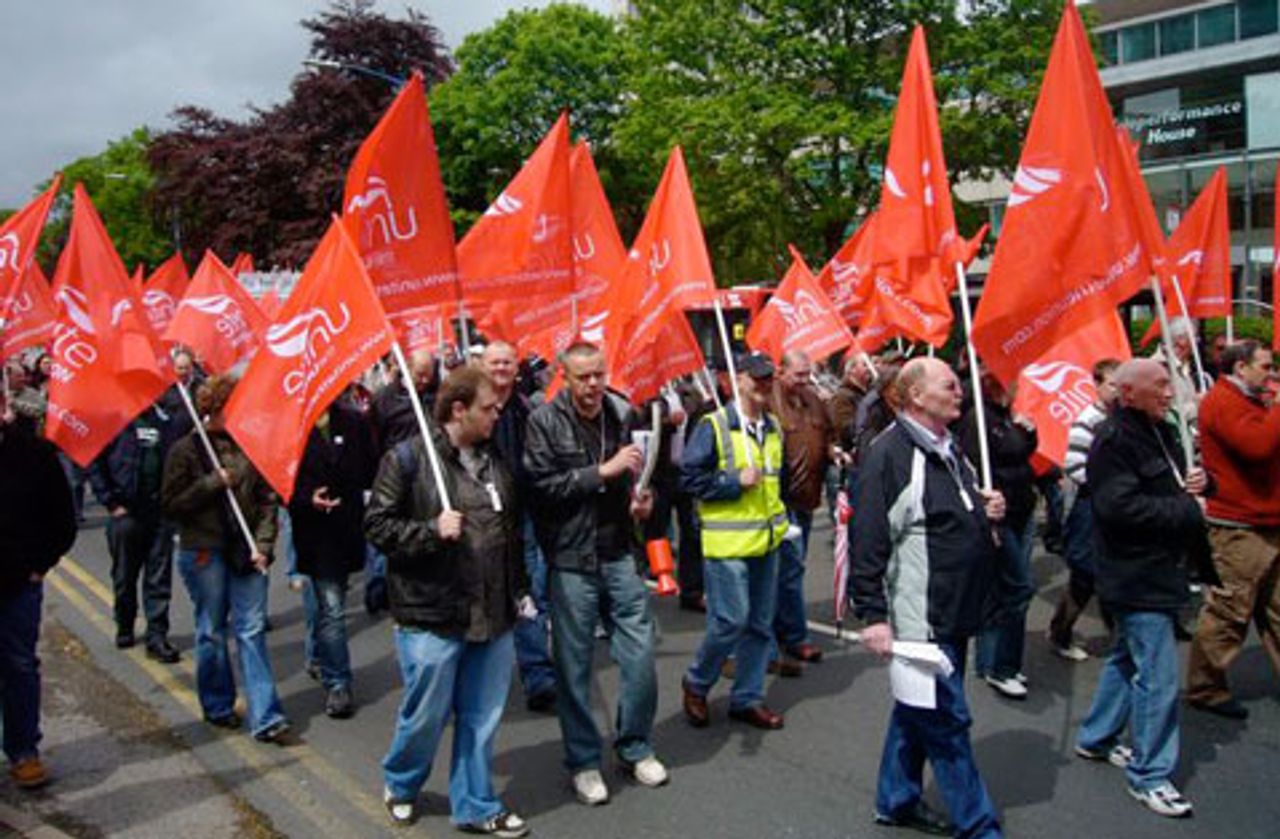 A section of the march