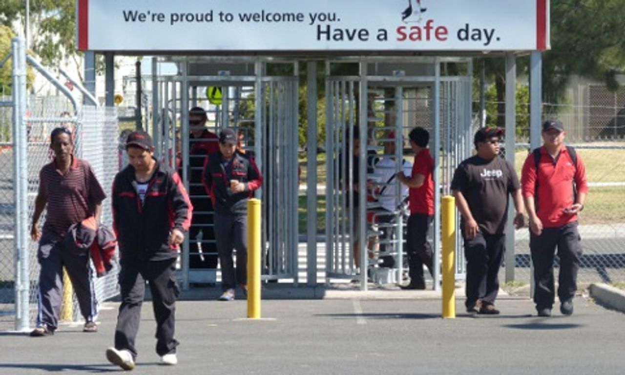 Toyota workers leaving Altona plant