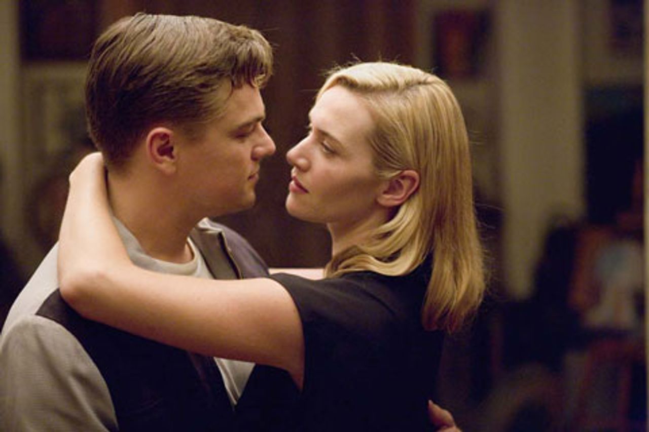 Leonardo DiCaprio and Kate Winslet in Revolutionary Road