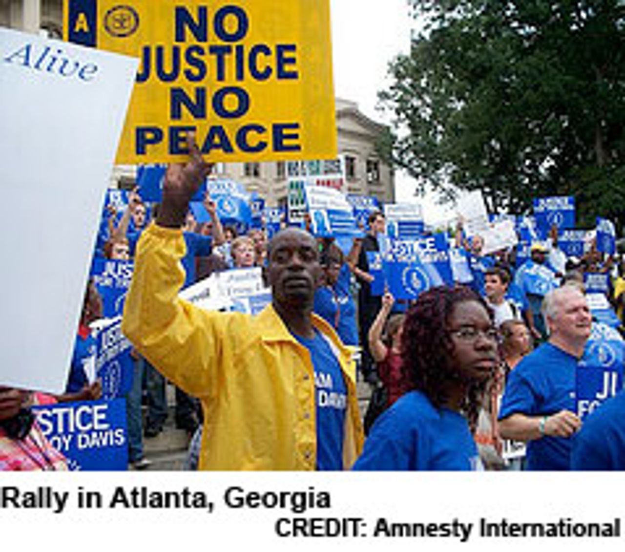 Rally in Atlanta, Georgia