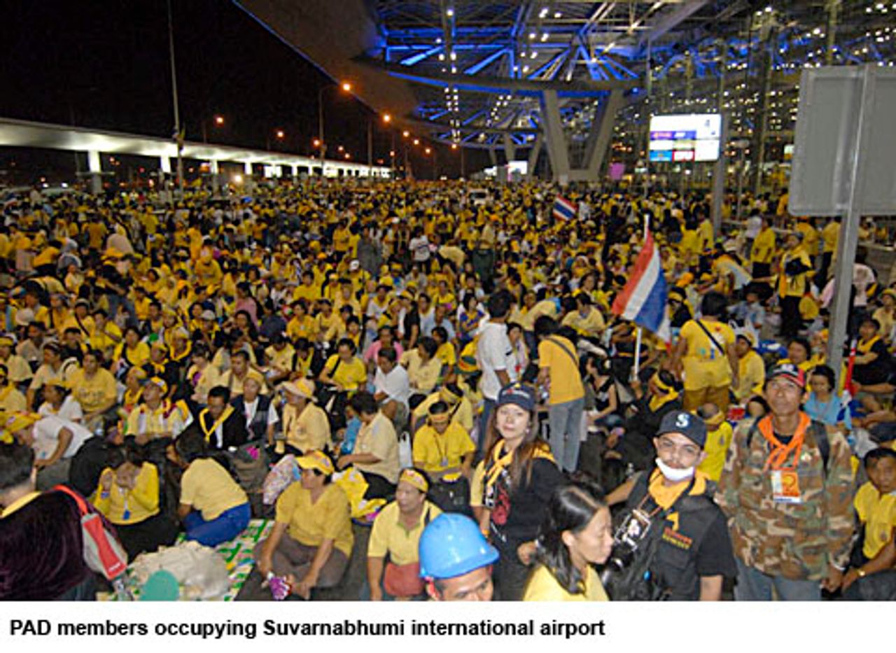 occupation of bangkok airport